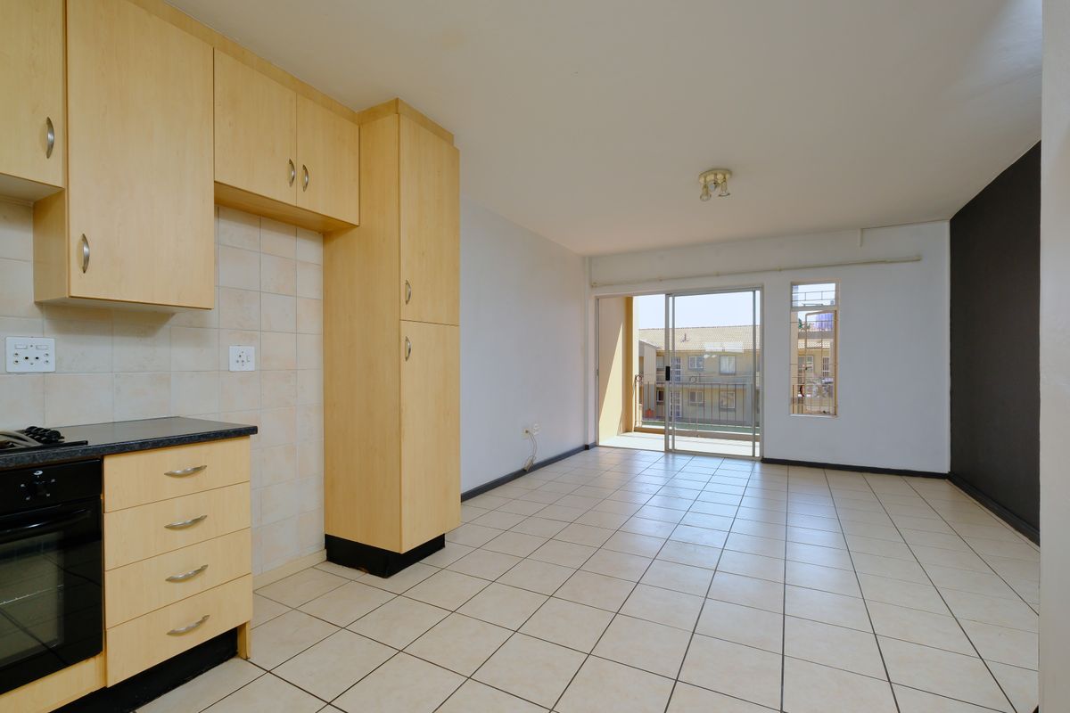 Bright apartment kitchen